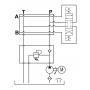 ZASILACZ AGREGAT HYDRAULICZNY 230V 2,2KW 2,6cm3 8L JEDNA SEKCJA
